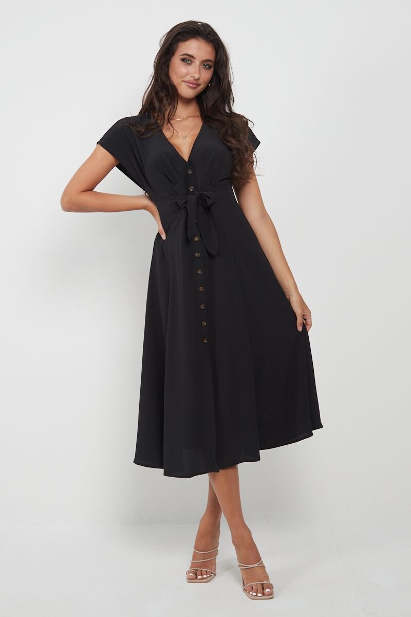 M033498 Moira Dress-Black