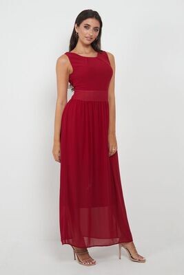 J029096 Kaz Dress-Red