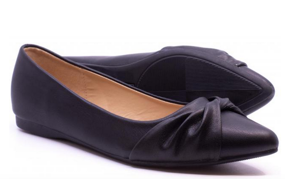 Marie-01 Flats-Black