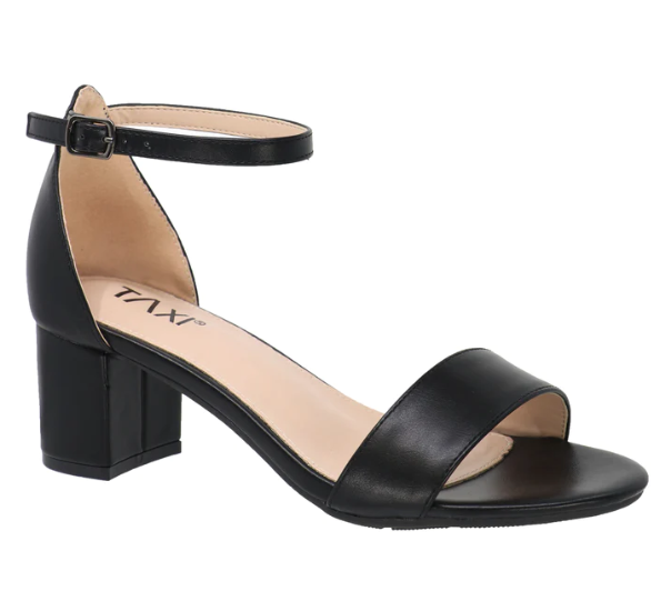 Macy-02 Heeled Sandal-Black