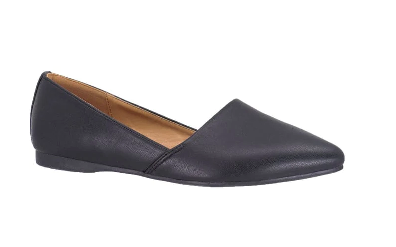 Alexia-05 Flats-Black