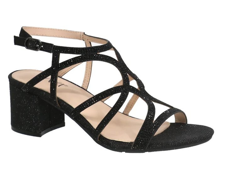 Harper-02 Block Heels-Black