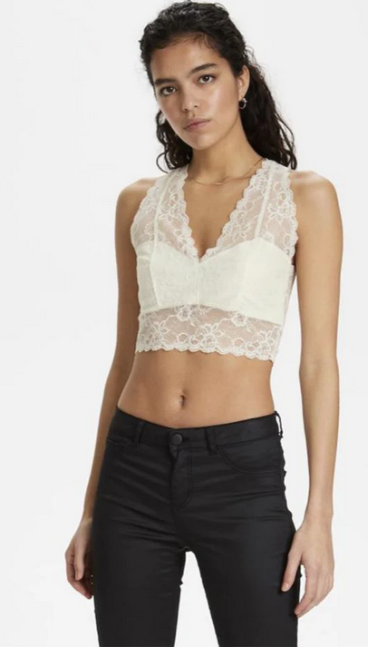 Dolly Bralette-Antique White