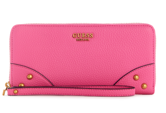 BA874446 Didi Zip Around Wristlet-Watermelon