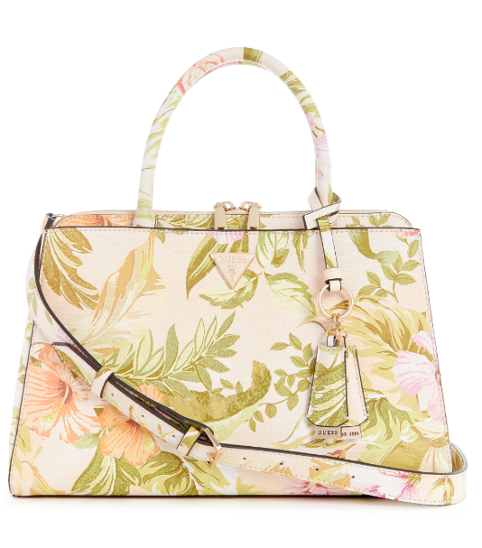 FG877006 Emiliya Girlfriend Satchel-Peach Floral