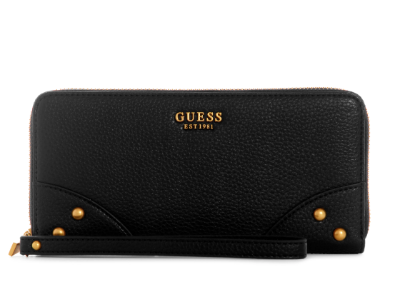 BA874446 Didi Zip Around Wristlet-Black