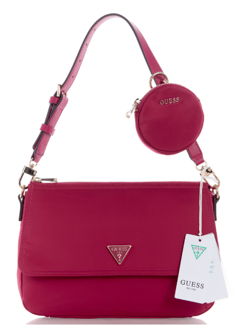 EYG839518 Gemma Top Zip Shoulder Bag-Magenta