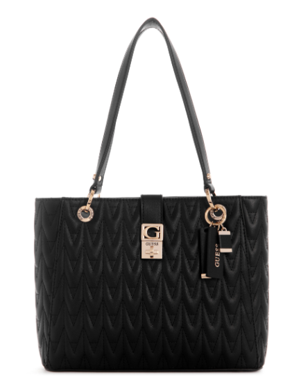 QG876222 Regilla Small Noel Tote-Black