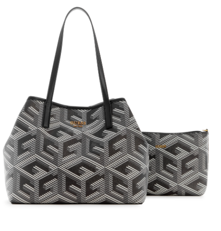SA699523 Vikky Tote-Black Logo
