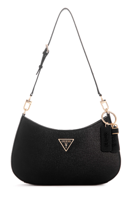 ZG787918 Noelle Top Zip Shoulder Bag-Black