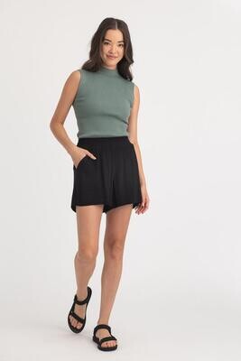 311253 Brie Easy Shorts-Black