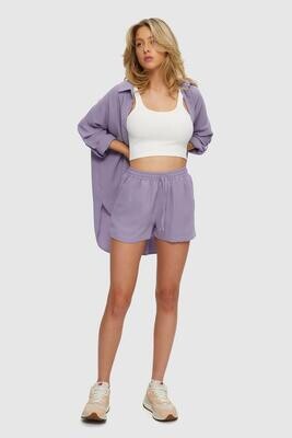 WKUL-BCH401 Beach Shorts-Lavender
