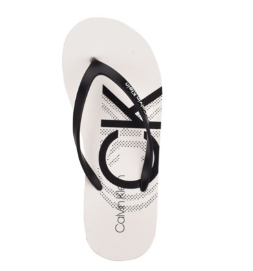 CK Semah Flip Flop-Black/White