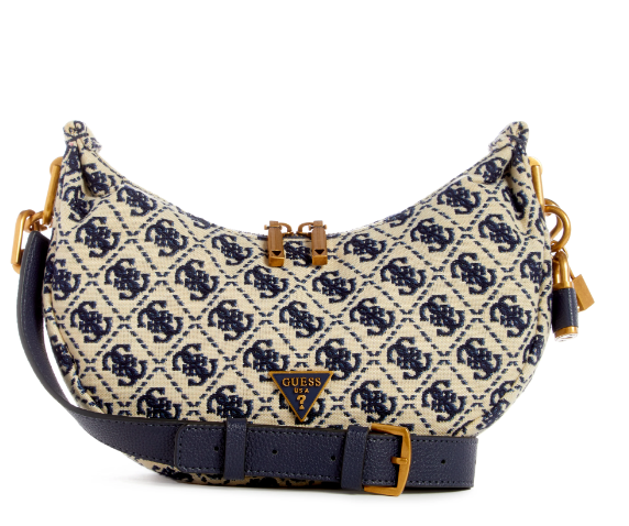 JB877277 Shemara Mini Hobo-Navy Logo
