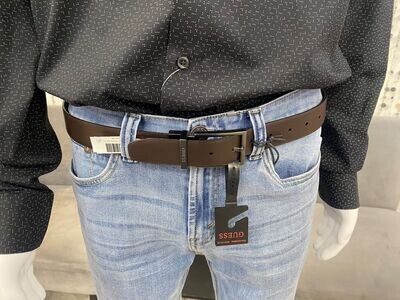1C006 Guess Reversible Belt-Blk/Brown