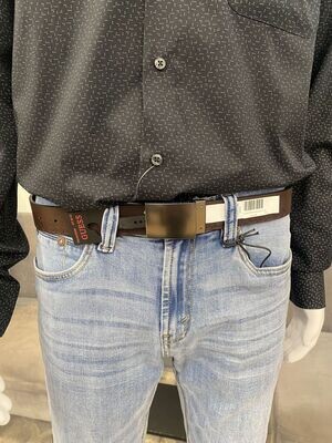 01C008 CR Skived Laser Logo-Blk/Brown
