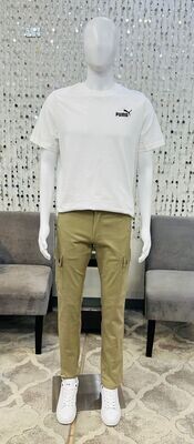 Puma Elevated Embroidered Tee-White