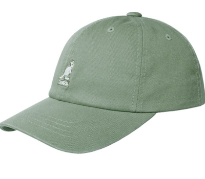 K5165HT Washed Baseball-Oil Green