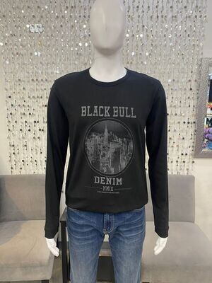 3070 Xavier L/S T-Shirt-Black