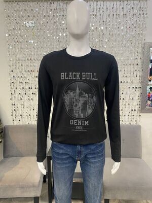 3070 Xavier L/S T-Shirt-Black