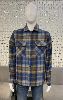 75MW212S Mens Woven Jacket-Dk Horizon