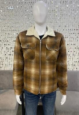 75MJ901S Mens Woven Jacket-Amber
