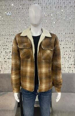 75MJ901S Mens Woven Jacket-Amber