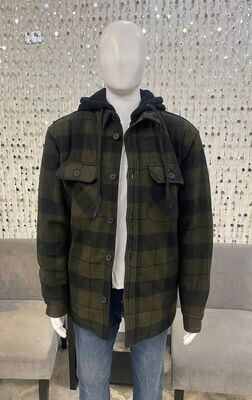 74MW180S Mens Woven Jacket-Olive