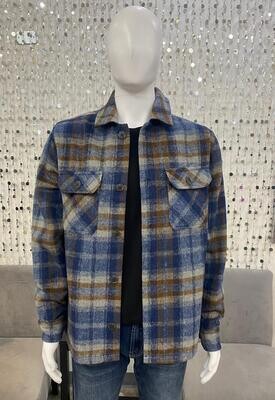 75MW212S Mens Woven Jacket-Dk Horizon