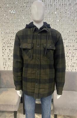 74MW180S Mens Woven Jacket-Olive