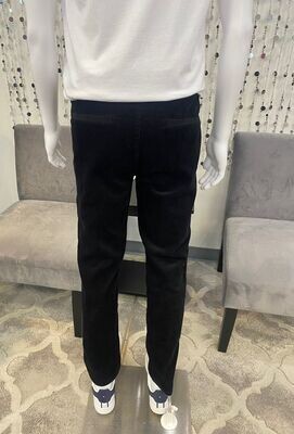 36W014S Men's Woven Pants-Black