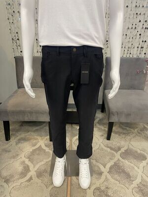 37MW049S Mens Woven Pant-Black