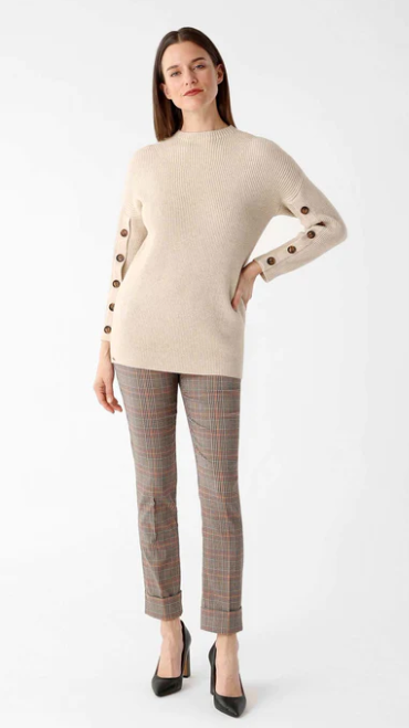 10451041 Bellamy Plaid Ankle Pant-Multi Tone