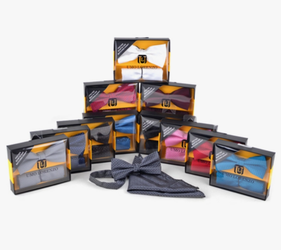 Bow Tie &amp; Hanky Set-Assorted