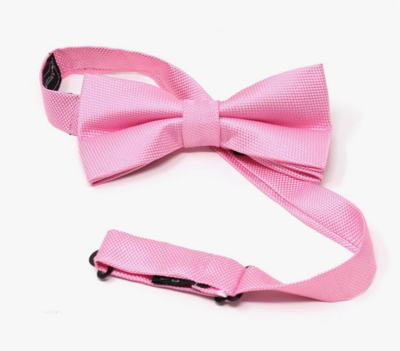 Woven Bow Tie &amp; Hanky Set-Red