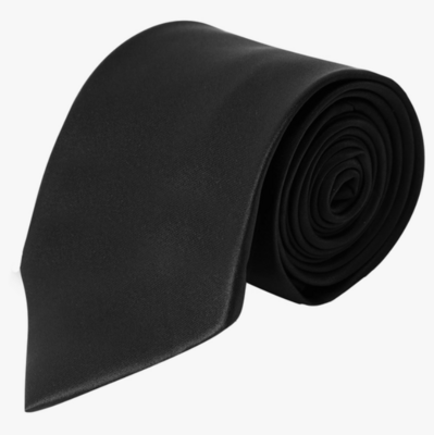 Satin Ties-Black