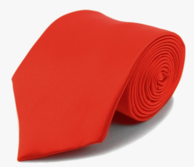 Satin Ties-Red