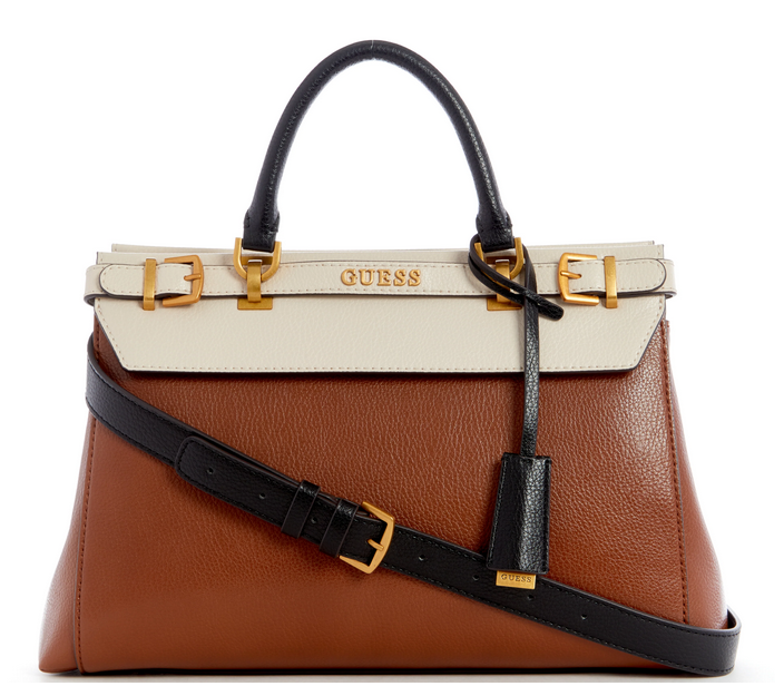 BB898506 Sestri Luxury Satchel-Cognac Multi