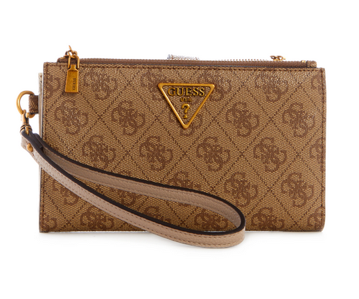 SG850057 Laurel DBL Zip Organizer-Latte Logo