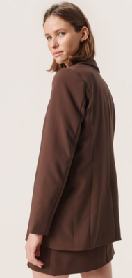 30406764 Corinne Ozark Blazer-Hot Fudge