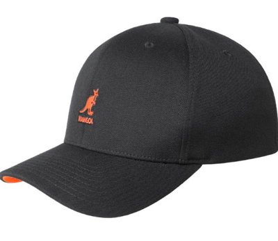 8650BC Wool Flexfit Baseball-Black