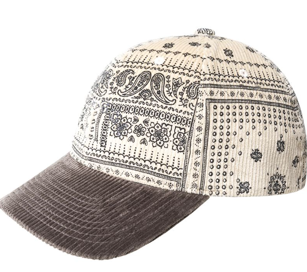 K5389 Flexfit Cord Baseball Cap-Cream