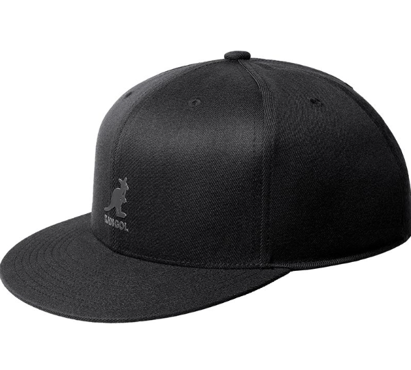 K5390  Flexfit Flat Peak-Black