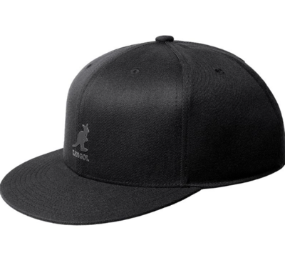 K5390  Flexfit Flat Peak-Black