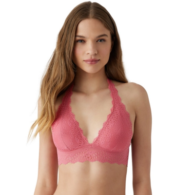 910319 Inspired Eyelet Bralette-Slate Rose