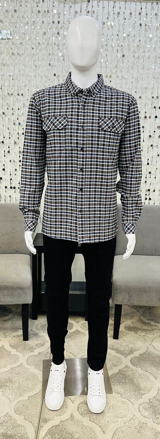 1137 Ethan Shirt-Deep Brown