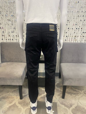 Carter Cargo Pant-Black