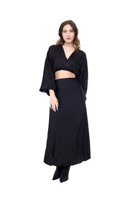 18/23703D Fireside Skirt-Black