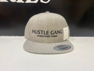 HG2360802 HG Woven Snapback-Heather Grey