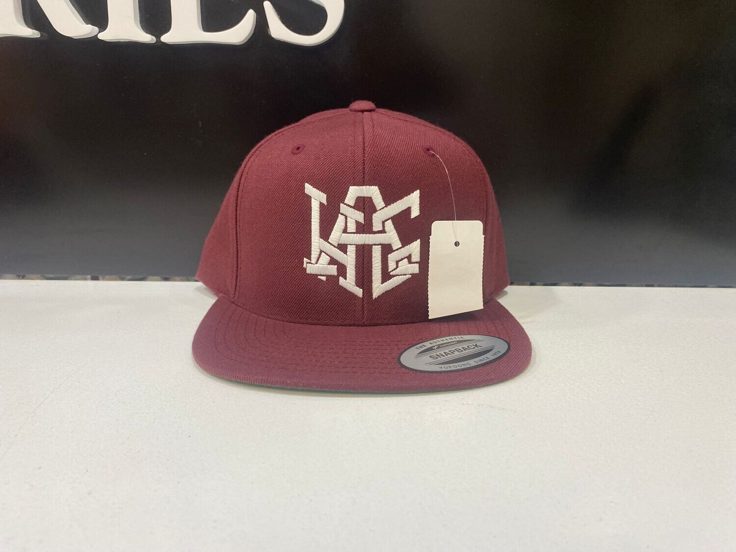 HG2360806 HG Woven Snapback-Burgundy